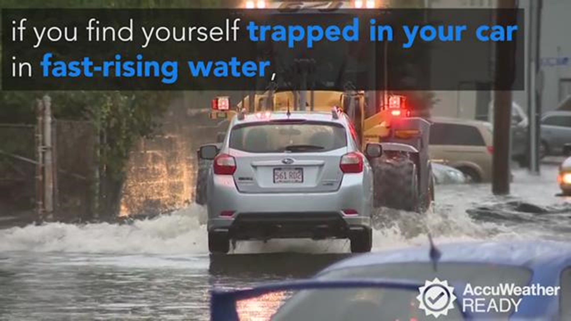 There are more deaths due to flooding than from any other thunderstorm-related hazard and most occur when a vehicle is driven into hazardous floodwaters. These drownings are preventable with proper safety precautions.