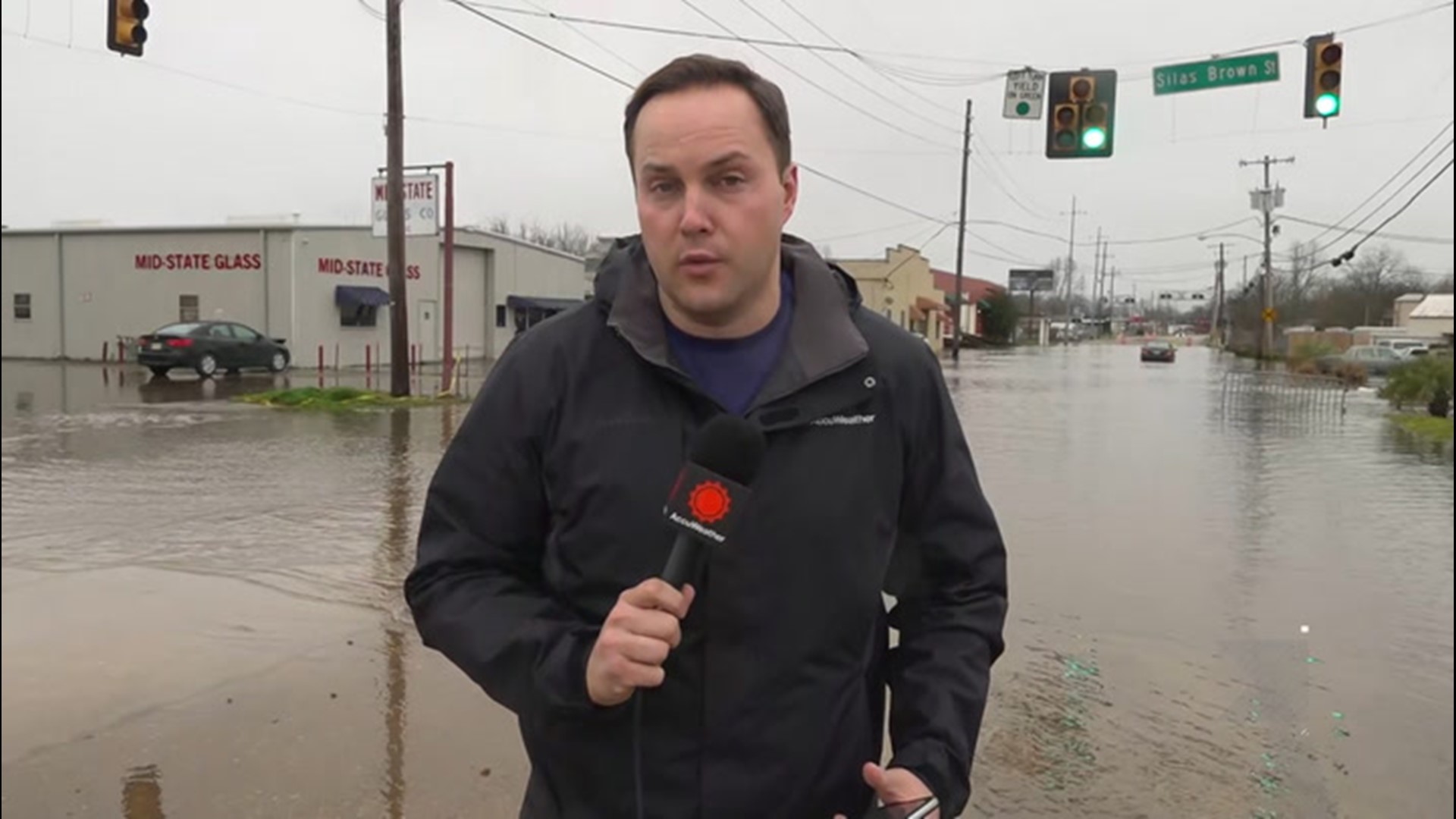 The nearby Pearl River is expected to crest, triggering a flood emergency in Jackson, Mississippi, on Feb. 17. AccuWeather's Bill Wadell has the story.