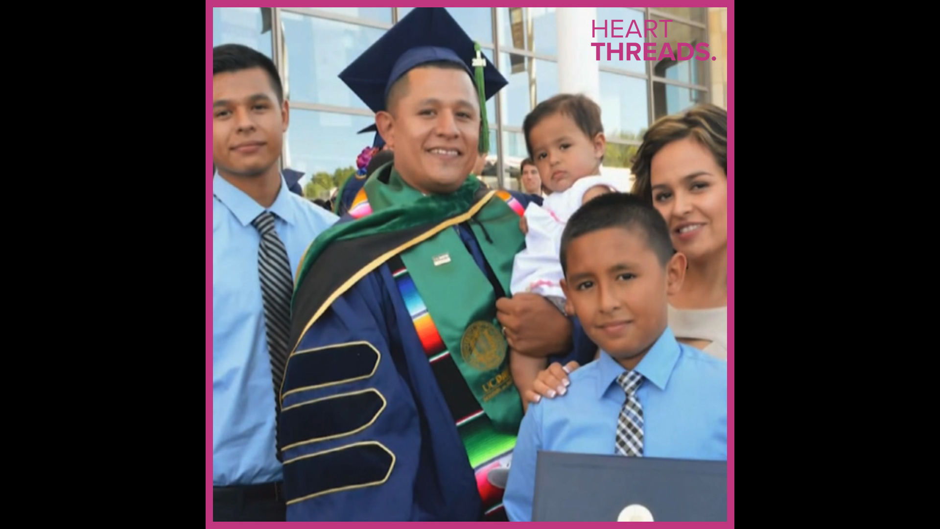 Luis Godoy fell in with the wrong crowd as a teen. But watching how hard his Mexican migrant parents worked, Luis was inspired to go back to school and become a surgeon.