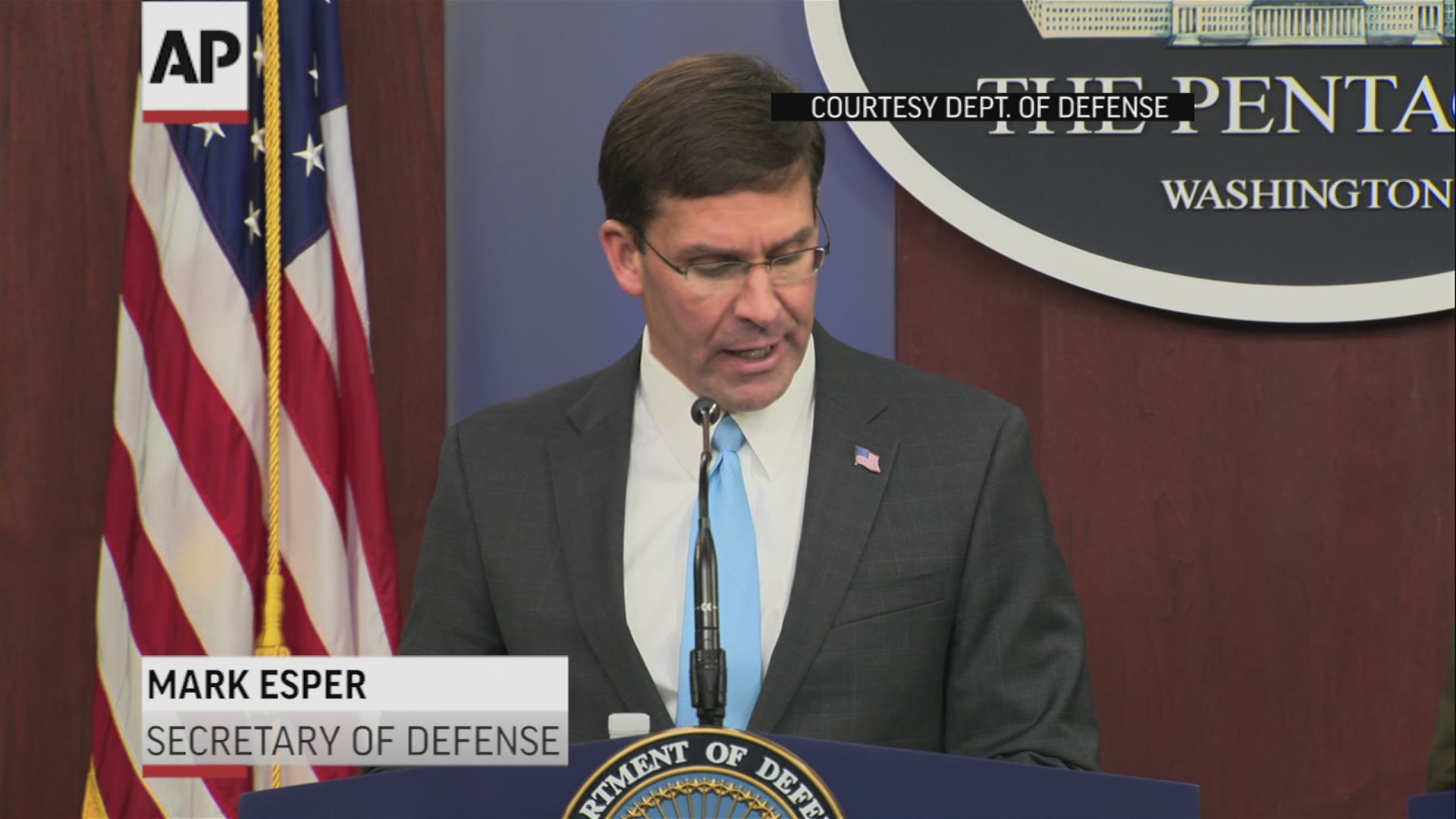 Defense Secretary Mark Esper said it was an 'impulsive' decision by Turkish President Erdogan to invade northern Syria.