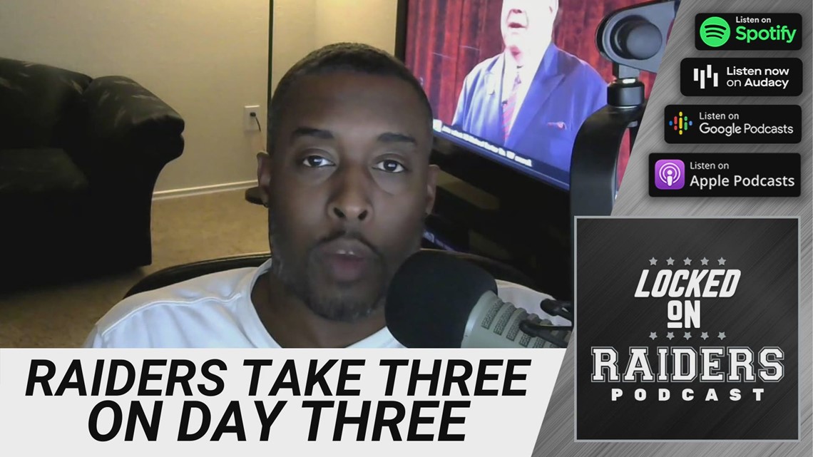 Reaction: The Las Vegas Raiders pick three players on day three of the NFL Draft