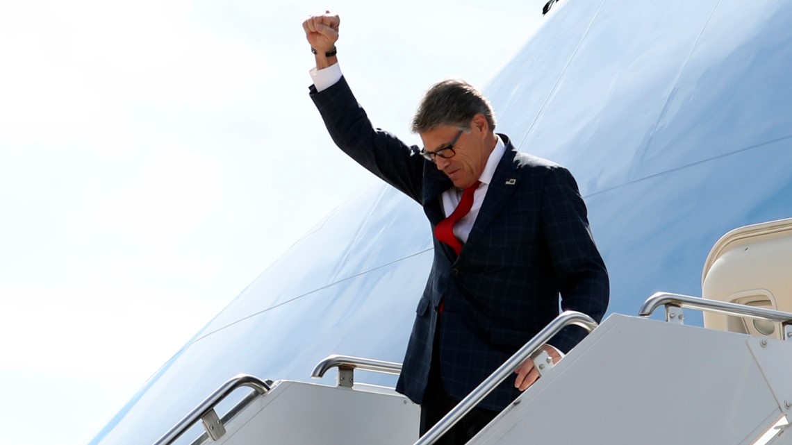 Energy Secretary Rick Perry resigning at end of year, Trump says ...