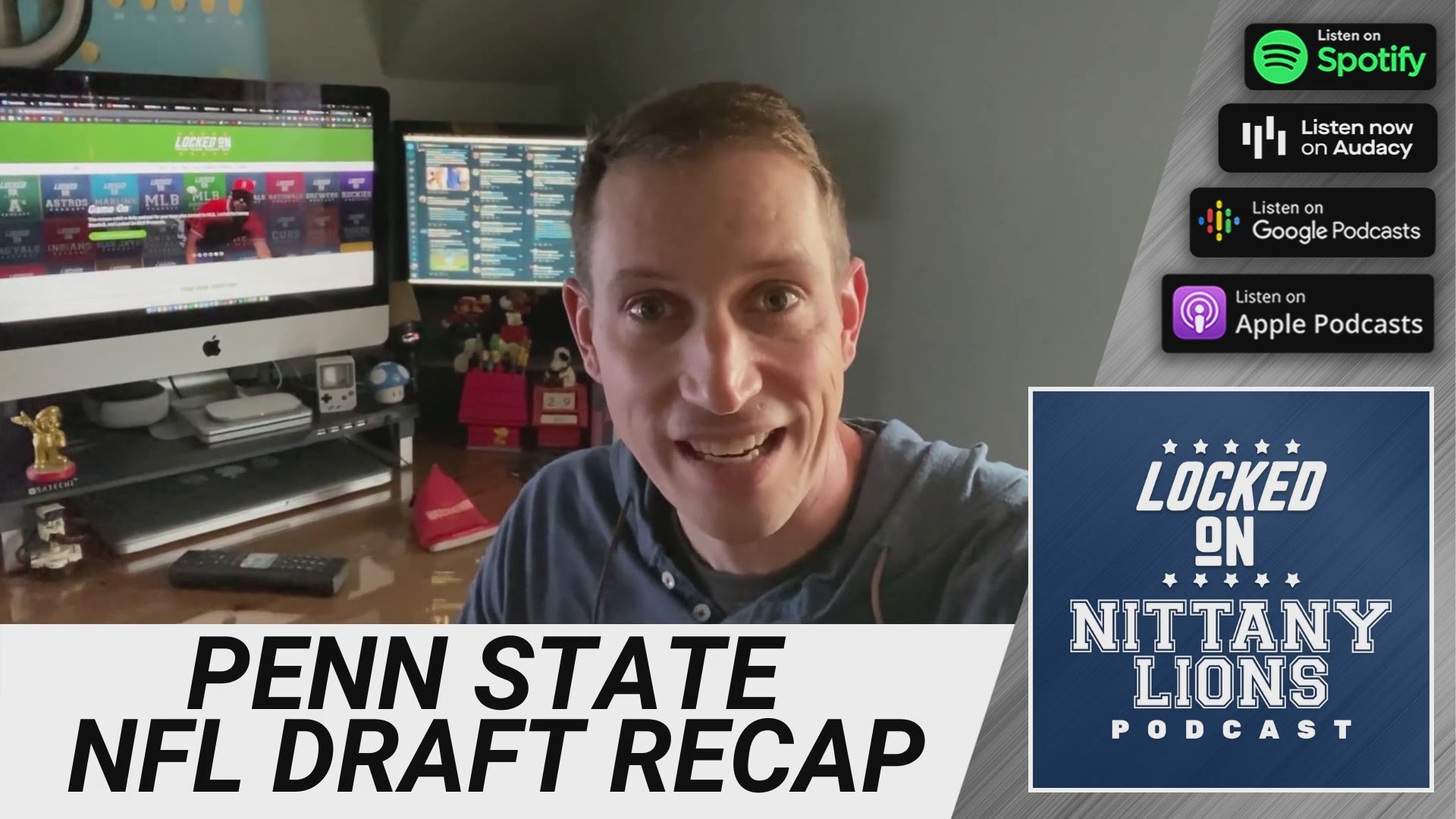 The host of the Locked On Nittany Lions podcast reacts to six players getting picked on day three of the NFL Draft.