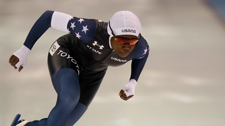 Speedskater Erin Jackson, No. 1 in the world in 500m, misses Olympic cut