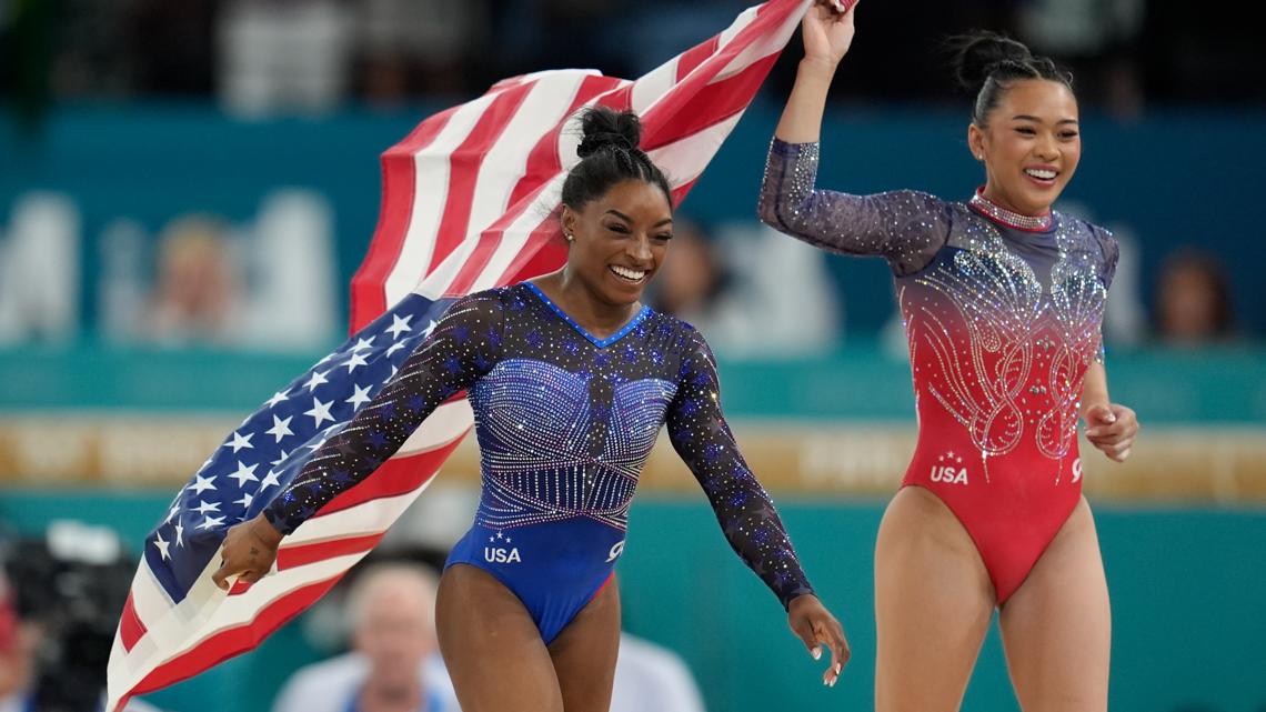 Did Simone Biles win gold in allaround? How did Suni Lee do