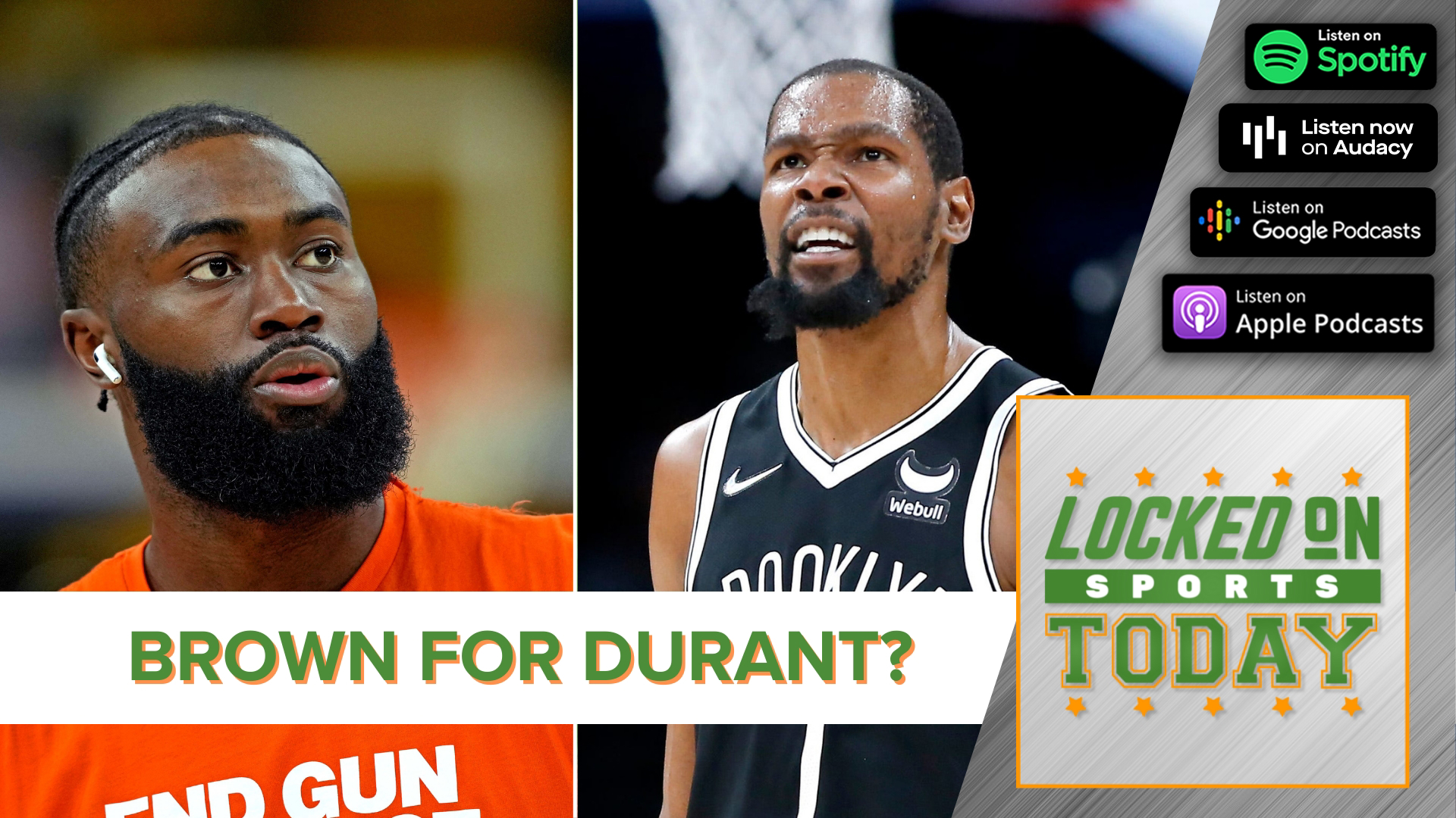 Discussing and debating the day's top sports stories from Kevin Durant possibly going to the Boston Celtics to the Ravens ready to live up to the hype this season.