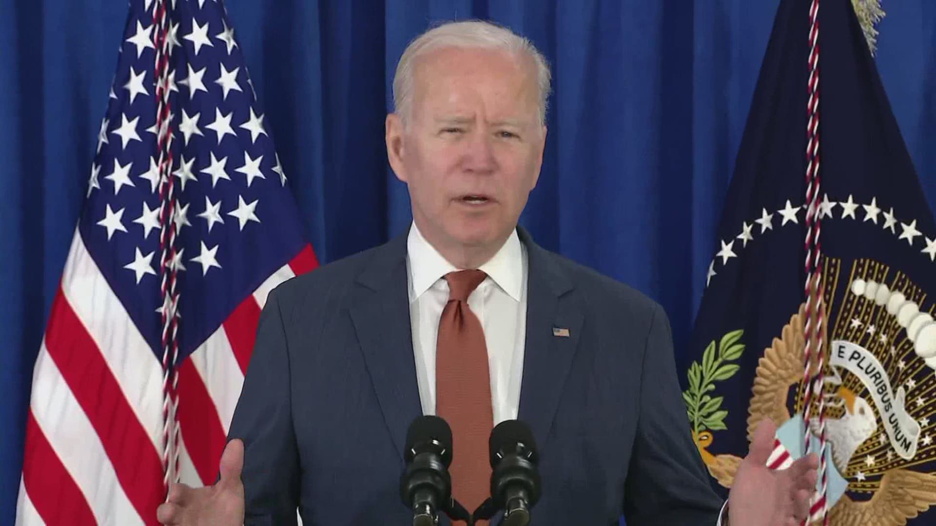 President Joe Biden addressed the nation after the May job report was released. US employers added a modest 559,000 jobs in May.