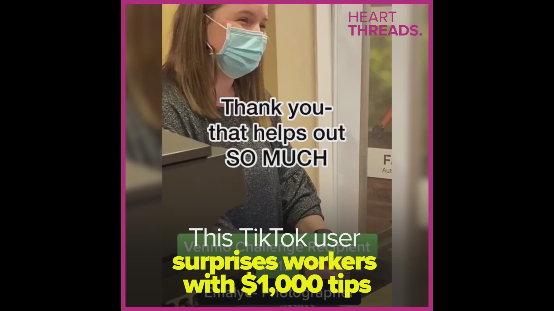 Lexy Burke crowdsources thousands of dollars in tips from her TikTok followers to surprise service industry workers with generous tips.