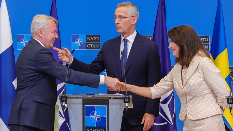 Senate votes 95-1 to add Finland, Sweden to NATO, rebuking Russia
