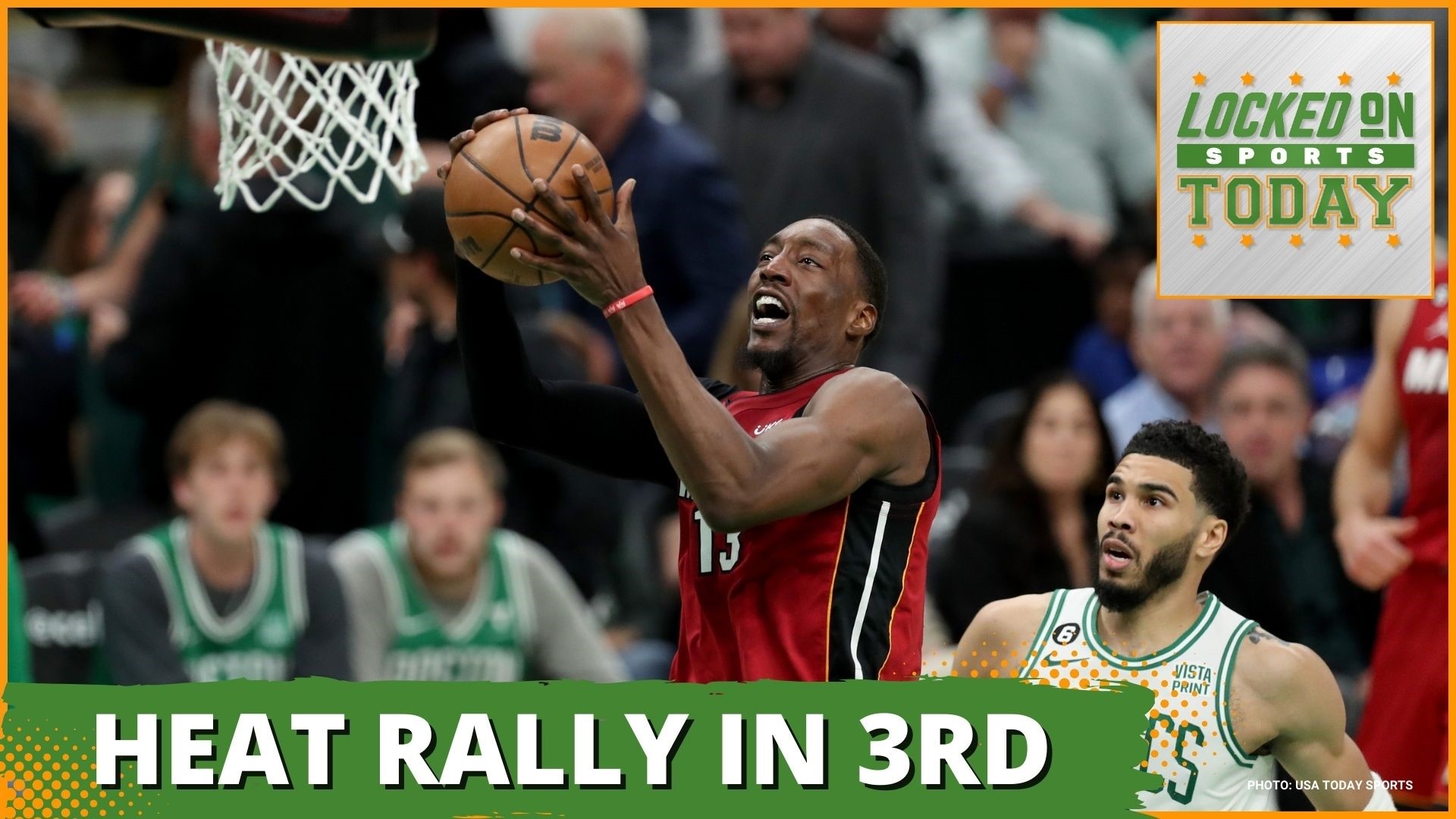 Discussing the day's top sports stories from the Miami Heat taking the lead in the NBA Eastern Conference Finals to a preview of the PGA championship.