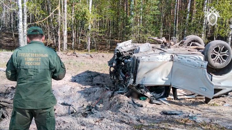 Russia says bomber who injured novelist acted for Ukraine