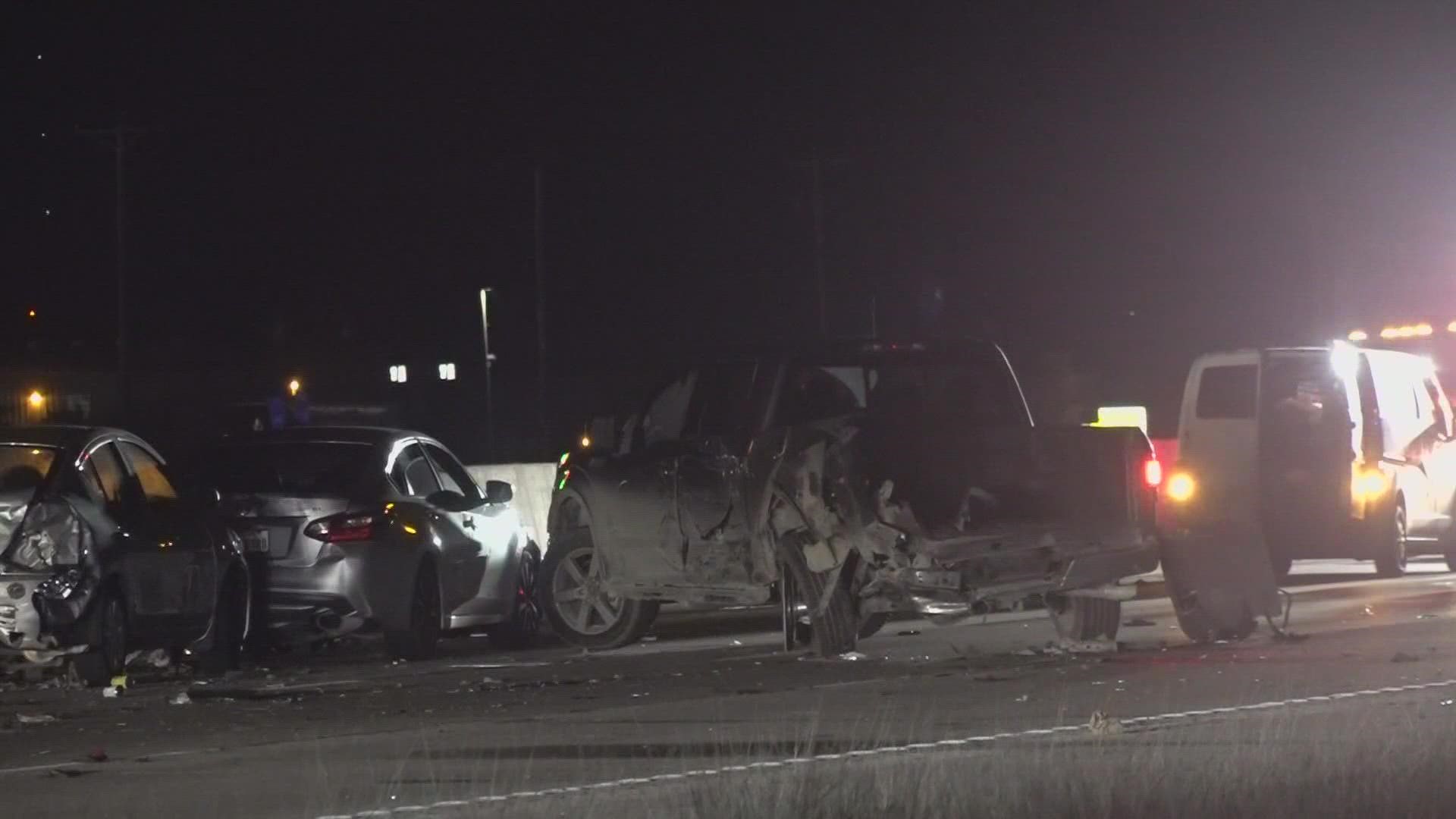 A 13-year-old and an 8-year-old boy from Uvalde, Texas died at the site of the crash, Texas DPS says.