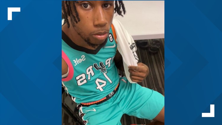 LOOK: Spurs' Wesley shows off new fiesta-themed uniforms