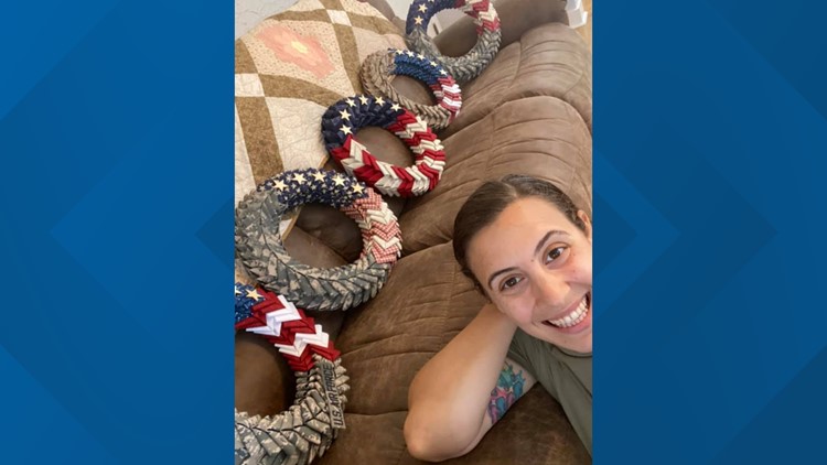 Military wreath maker celebrates one year, honoring fellow veterans