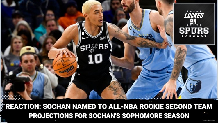 Reaction: Spurs' Sochan makes All-NBA Rookie Second Team; Projecting his Sophomore season | Locked On Spurs