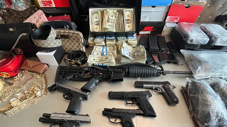'Drugs in every nook and cranny' | Two arrested after BCSO finds $400,000 worth of narcotics in east-side home