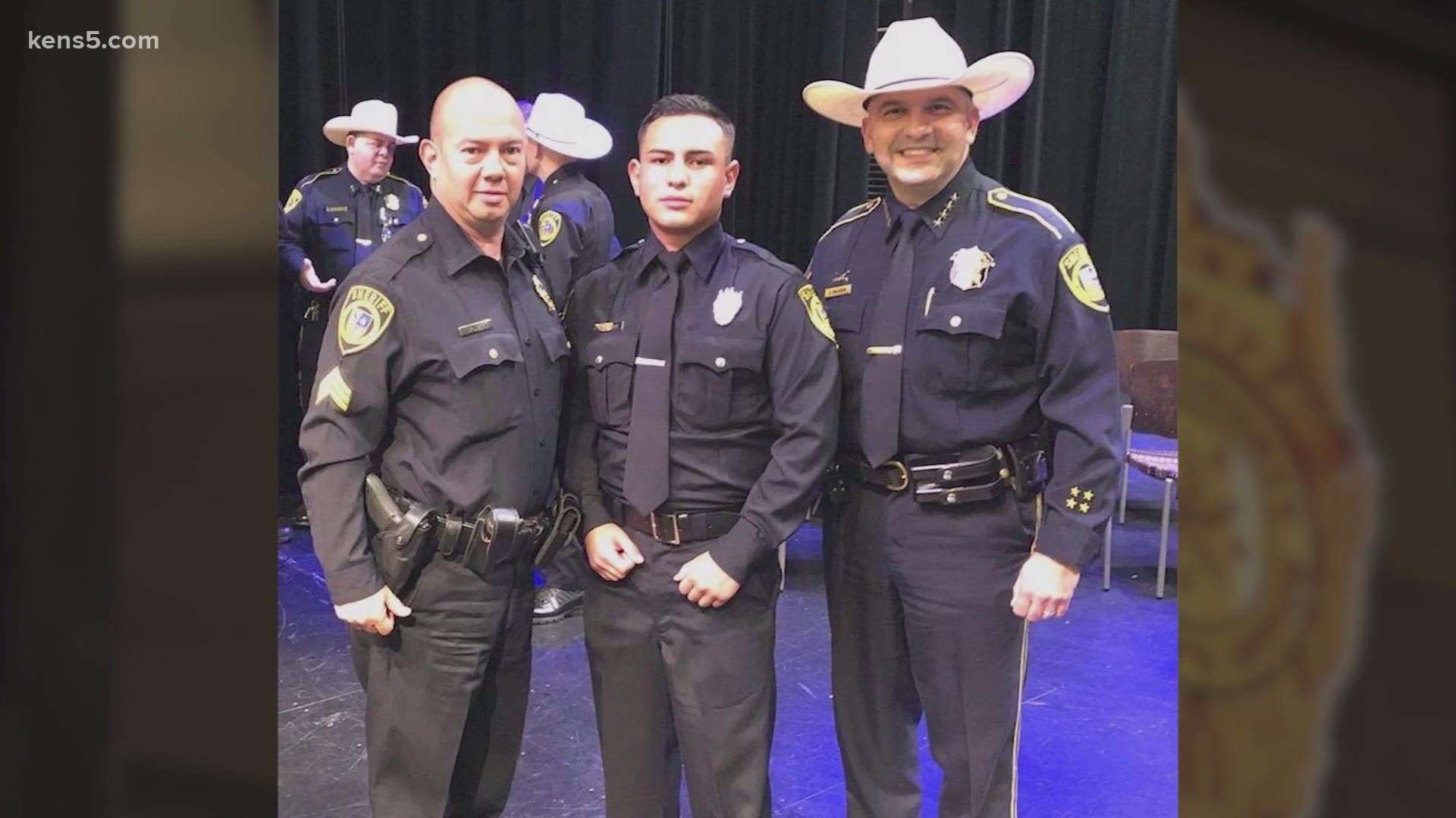 Deputy Noah Calderon and his fiancee were killed in a crash overnight, sources at the Bexar County Sheriff's Office and San Patricio County Sheriff Oscar Rivera say.