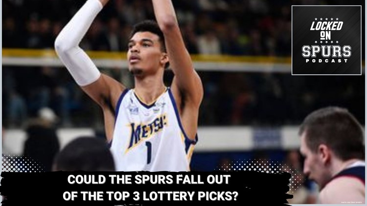 Could the Spurs fall out of the top three NBA Draft picks? | Locked On Spurs