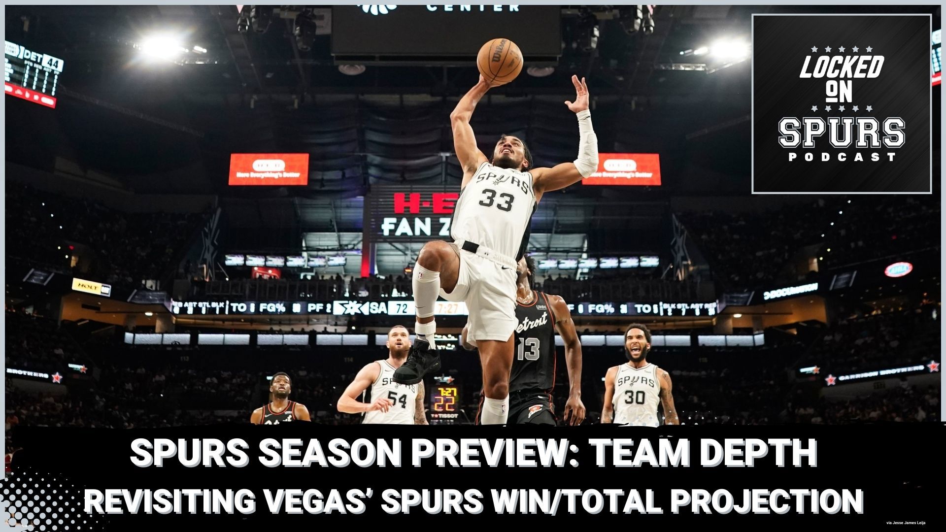 Do the Spurs have depth at each position?