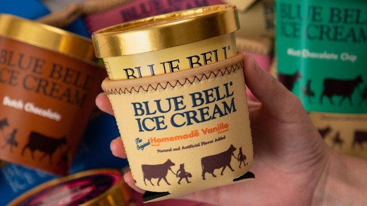 Blue Bell releases Koozies for pint-sized ice cream and drinks