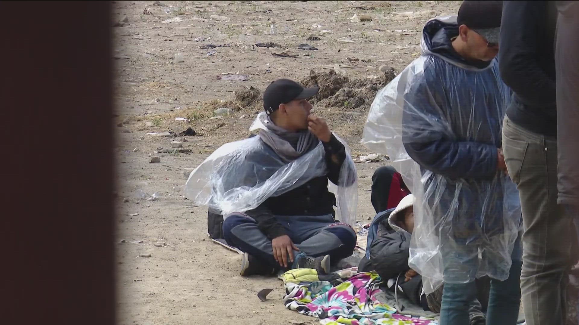 Migrants continued to wait at the US-Mexico border in anticipation of Title 42 expiring one week from now.