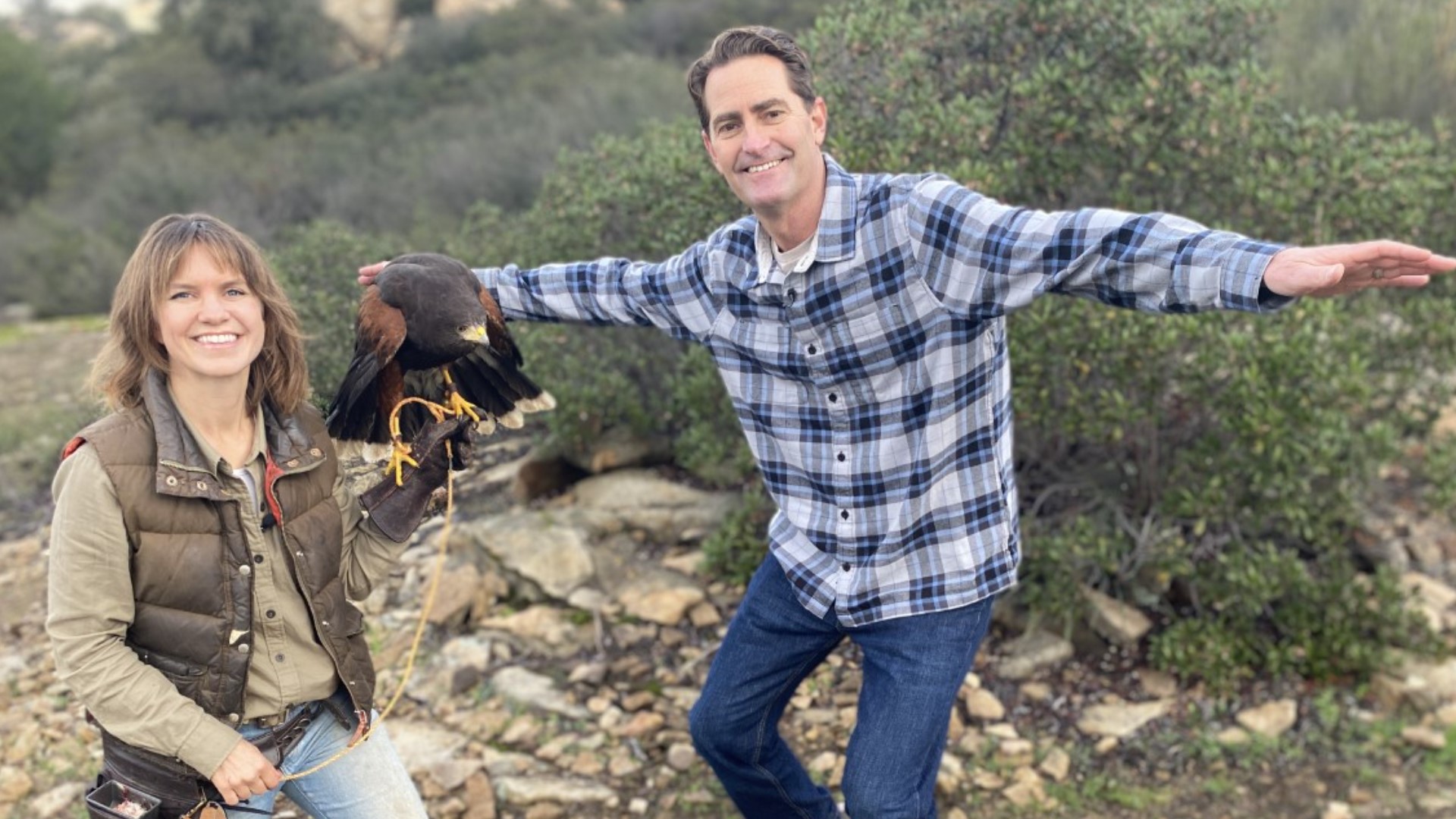 Families flock to Escondido bird ranch to connect with nature for the holidays.