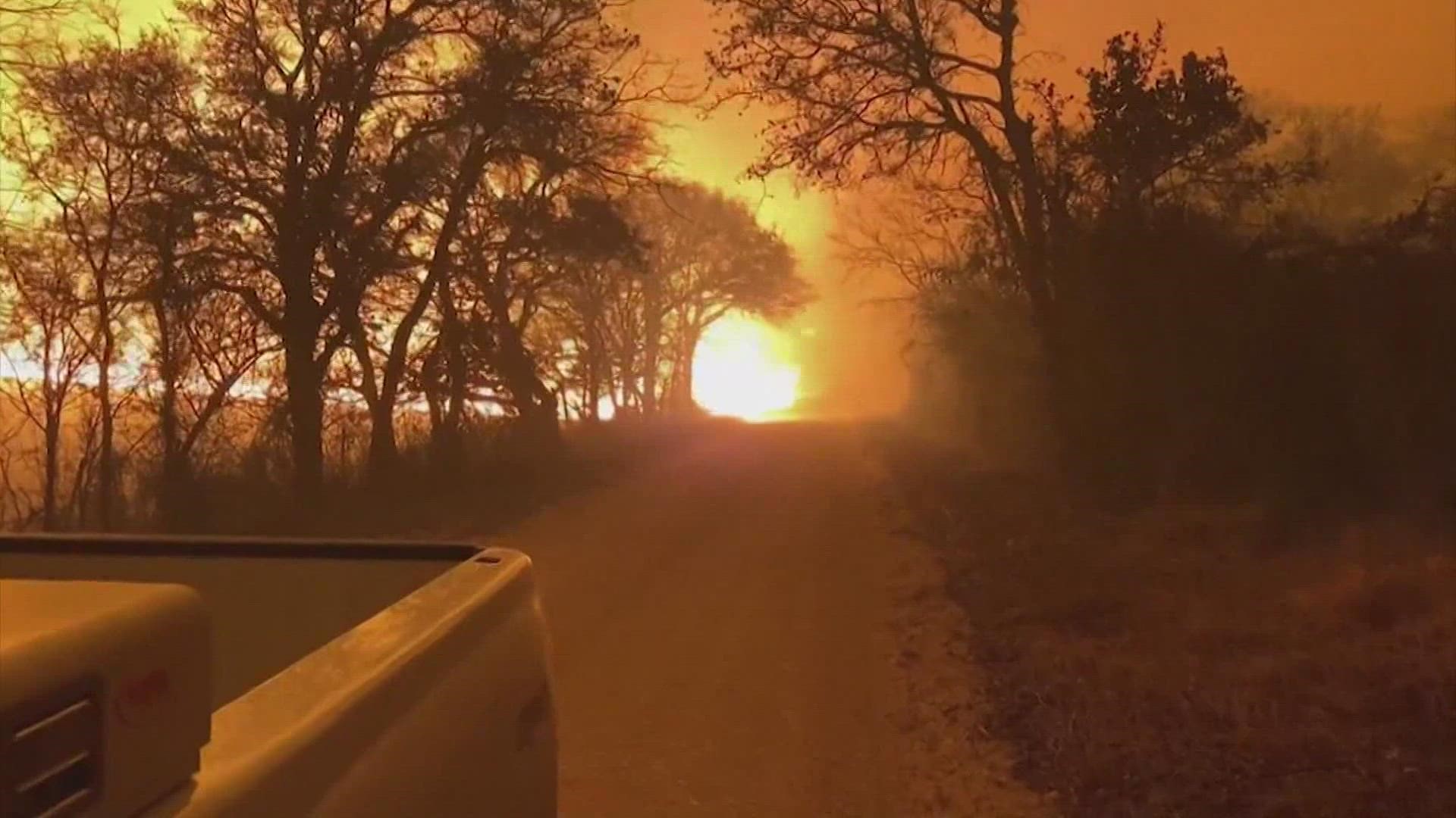 Climate change has made the Texas heat hotter and longer-lasting, enhancing drought conditions that set the stage for intense fires.