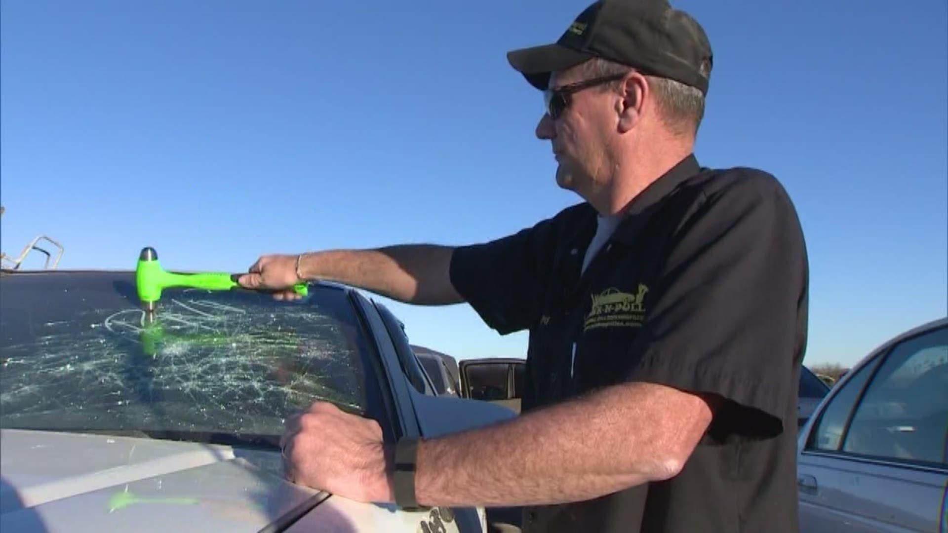 Many people have emergency hammers and similar tools just in case they need to break car windows in an emergency situation but the KHOU 11 Verify team decided to take a closer look and see which tools really work and which ones do not.