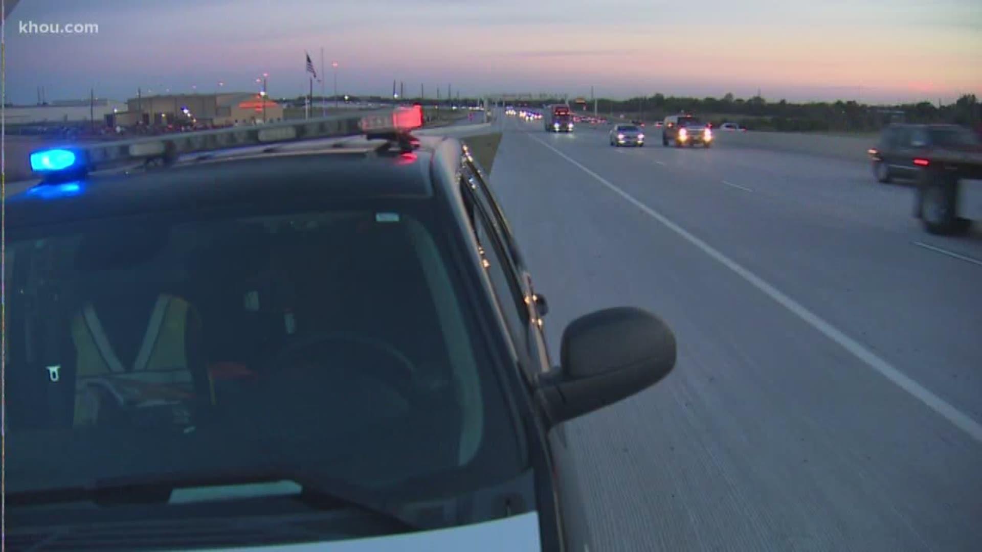 Texas troopers are cracking down on drivers who don't move over a lane or slow down when approaching emergency vehicles stopped on the side of the road.