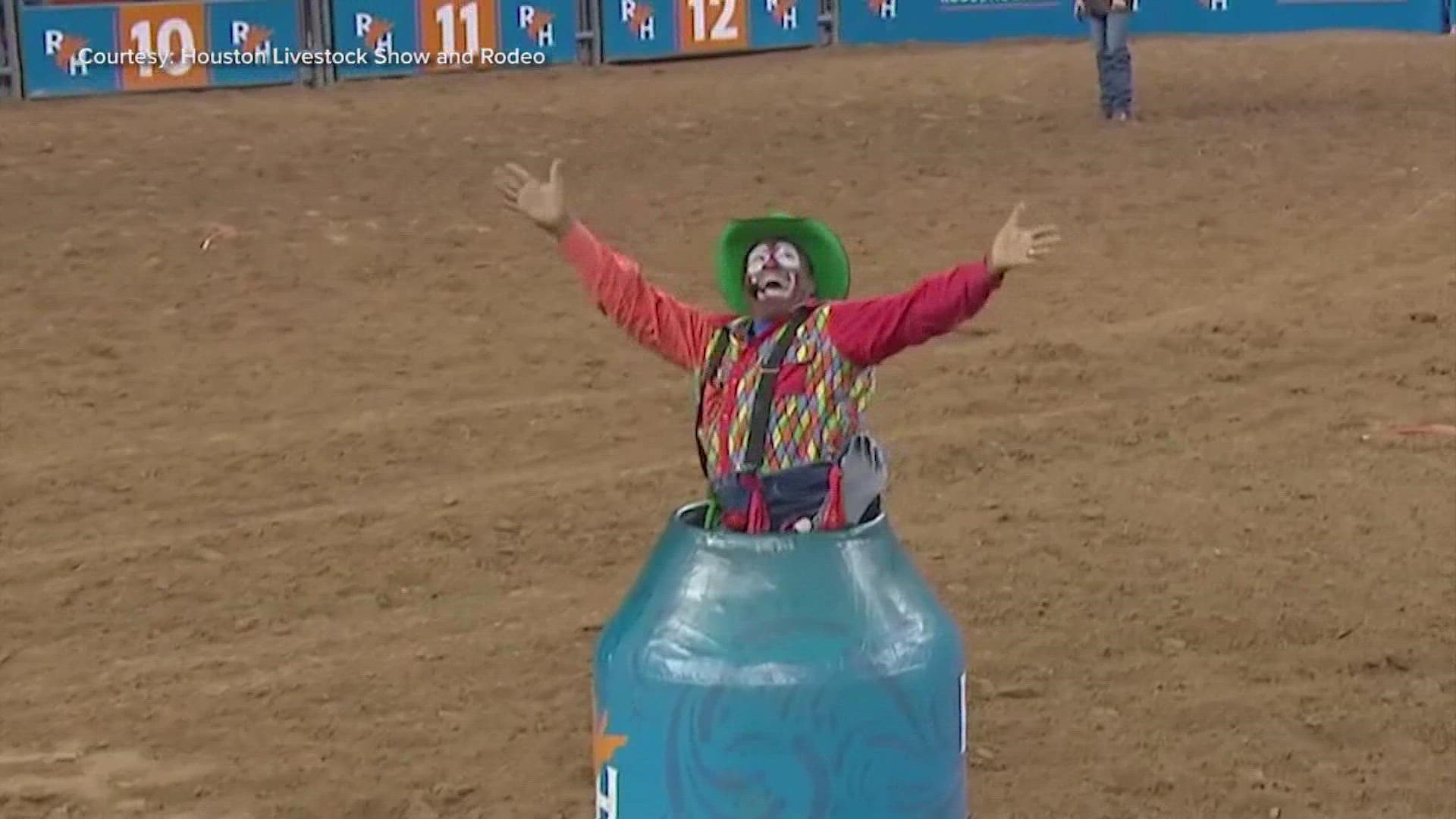 Coffee, the rockstar of rodeo clowns who stares down bulls for a living, has delighted RodeoHouston fans for 30 years.
