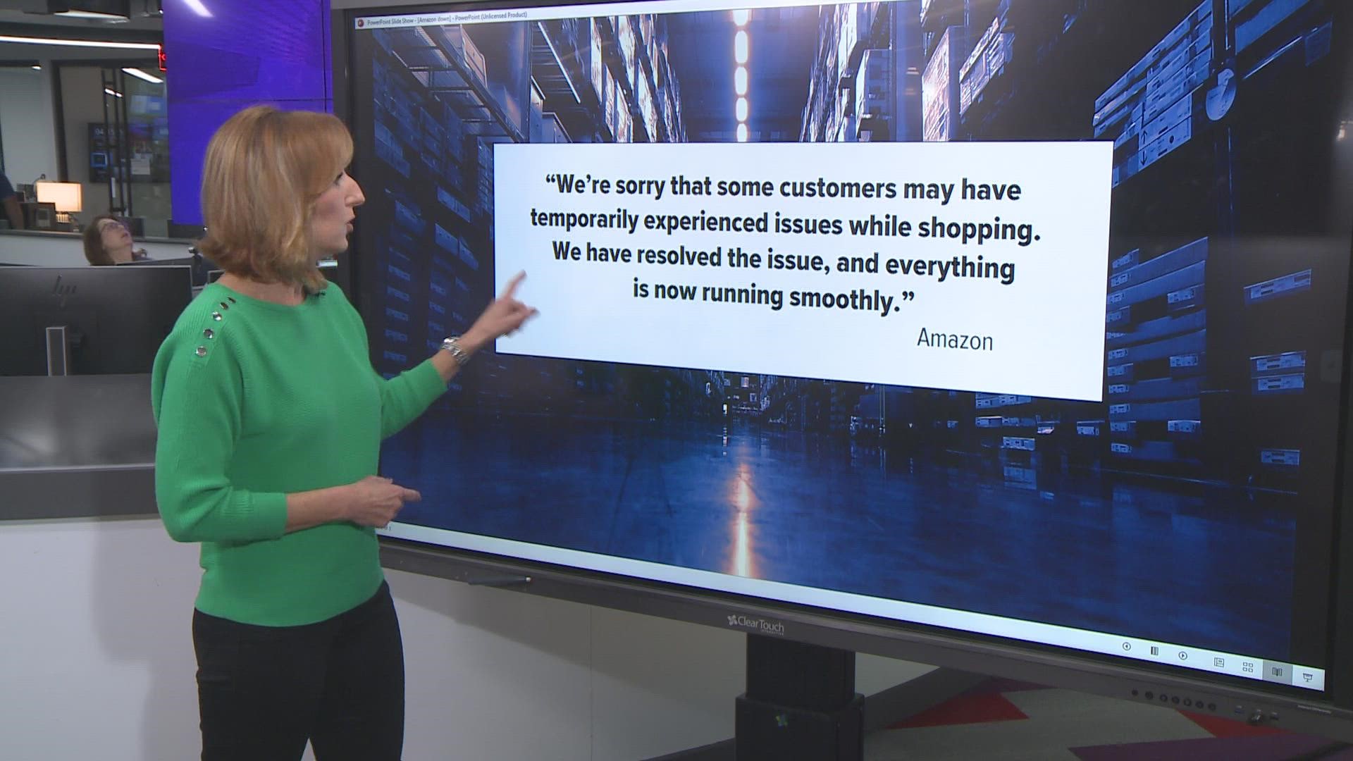 KHOU 11's Tiffany Craig explains the Amazon outage  that stopped online shoppers in their tracks Wednesday morning.