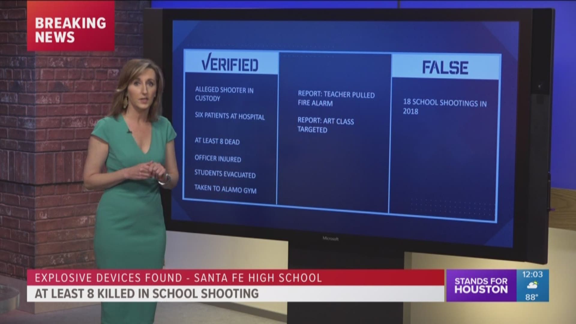 KHOU verifies the facts concerning the shooting at Santa Fe High School in Texas Friday morning.