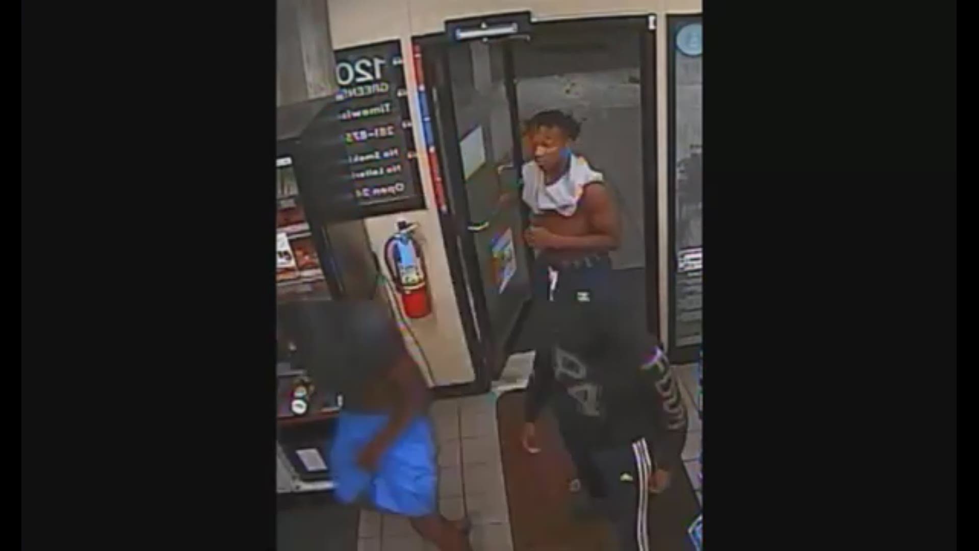 Houston police are looking for six males who robbed a Greenspoint convenience store at gun point.