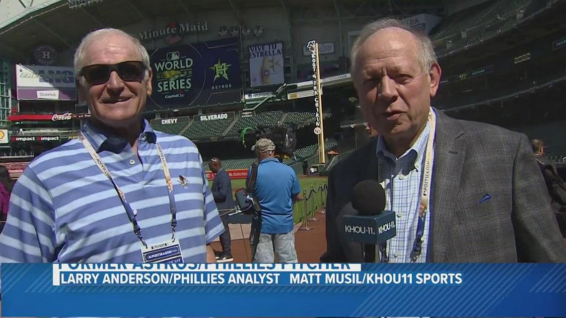 Larry Anderson -- former Astro and current Phillies broadcaster -- talks World Series