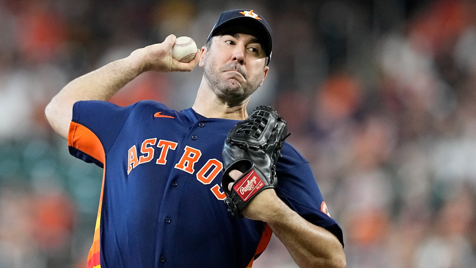Justin Verlander was pulled after throwing three inning on Sunday against the Baltimore Orioles.
