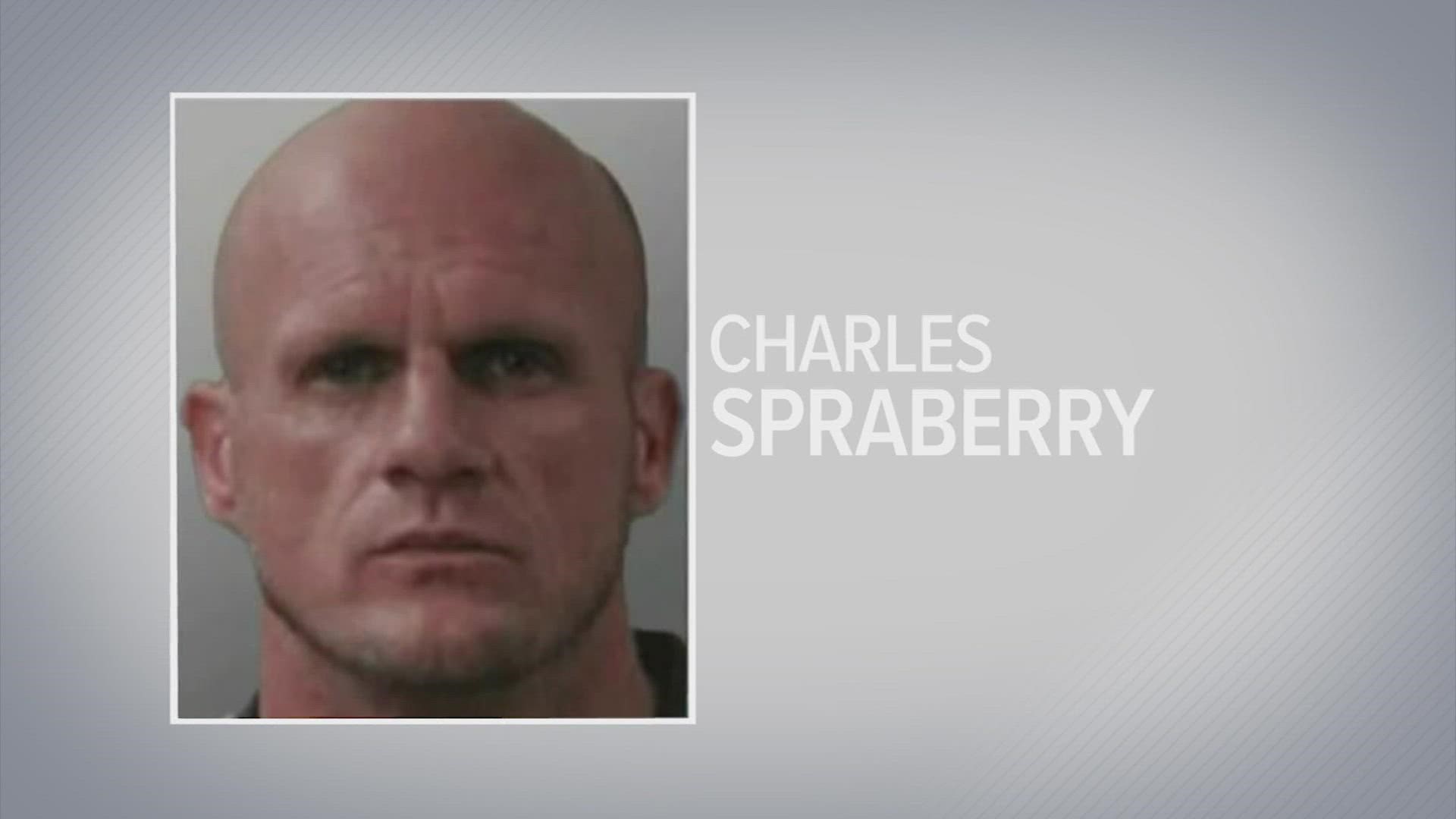 Charles Spraberry escaped from the Cass County Jail on Monday night.
