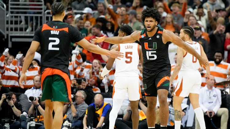 Miami completes second-half comeback to knock off UT, advance to Final Four