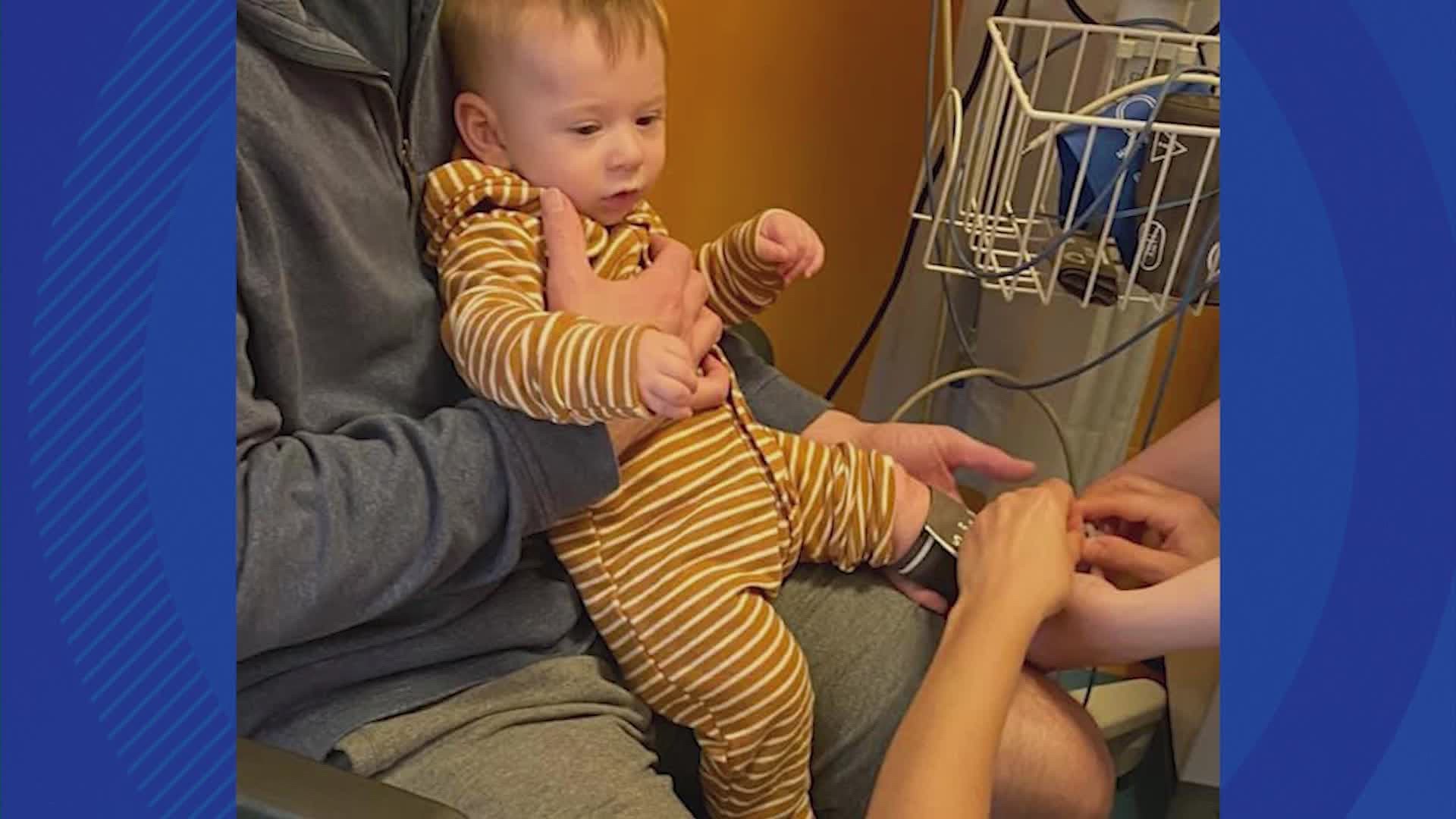 Doctors will harvest Ollie’s bone marrow, and in June, he’ll undergo chemotherapy and 6 weeks in isolation while doctors perform the gene replacement therapy.