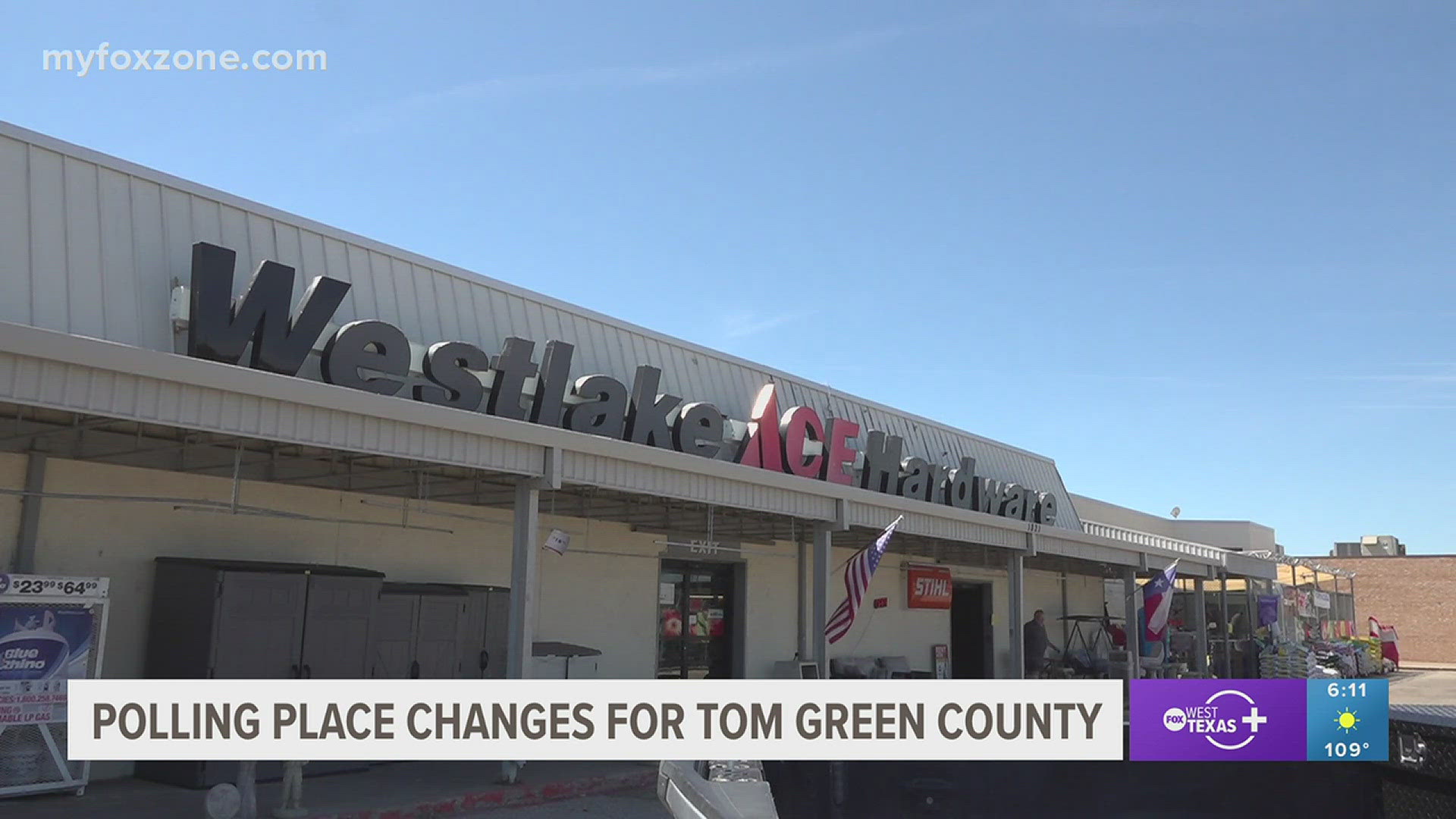 Changes to polling sites are coming to Tom Green County for this election season.