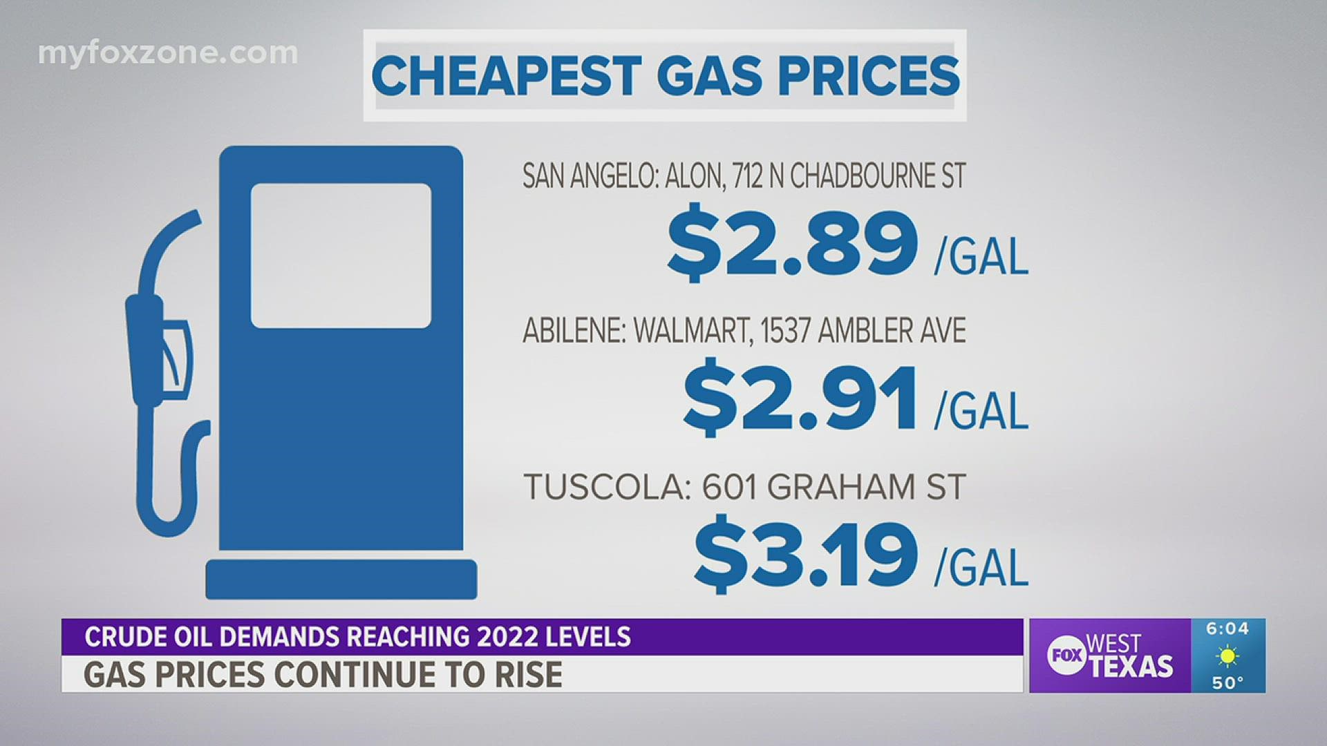 Here in West Texas, we have experienced an uptick in price at the pump. Here are some keys to saving your fuel and what the trends say about our future prices.