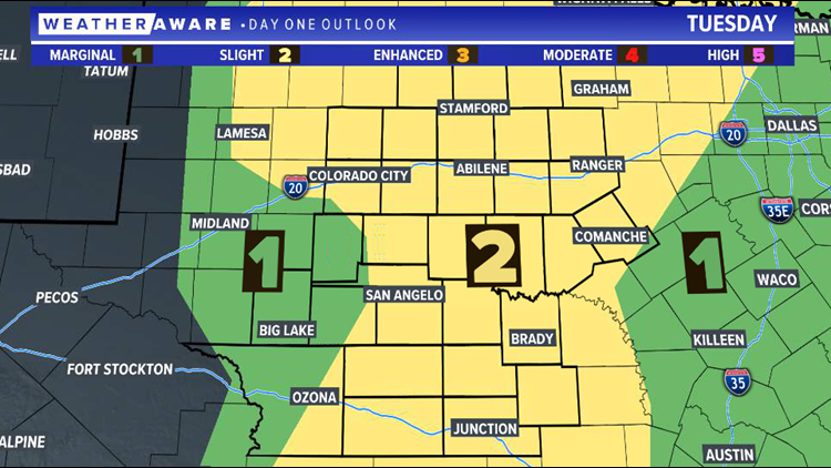 Severe storms threaten West Texas | myfoxzone.com