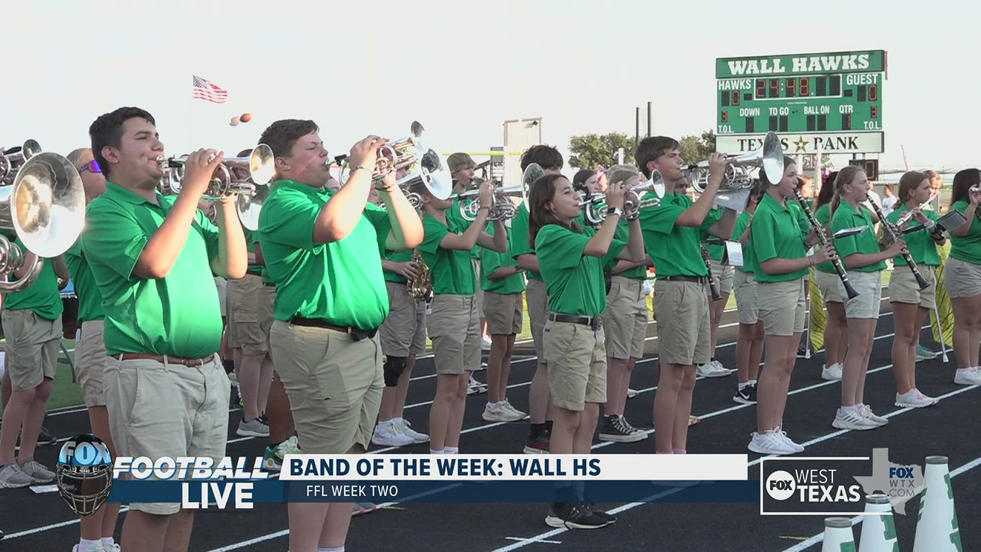 The Wall Hawk Band is FOX Football Live's band of the week for week two.