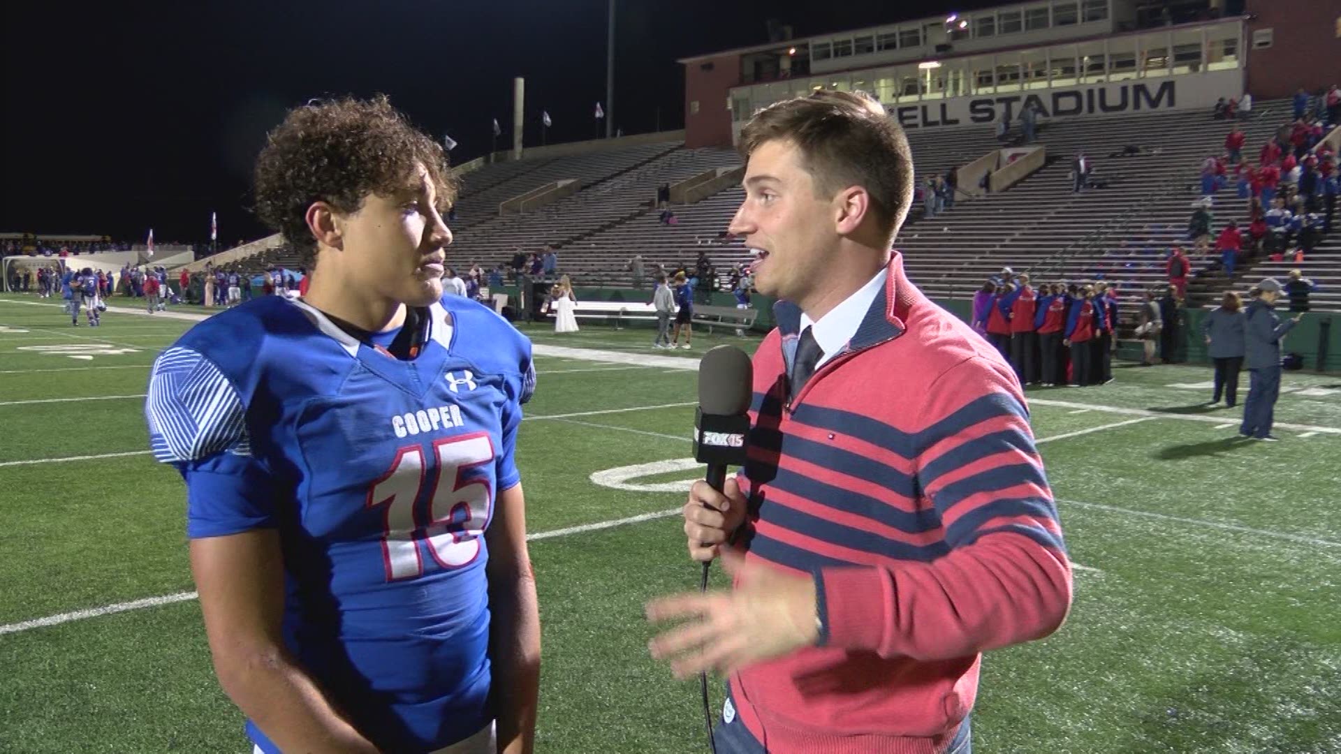 Cooper beat Amarillo Caprock 28-12 to move up to 3-1 in District play. Our Mitchel Summers caught up with Defensive Captain Dylon Davis after the game.