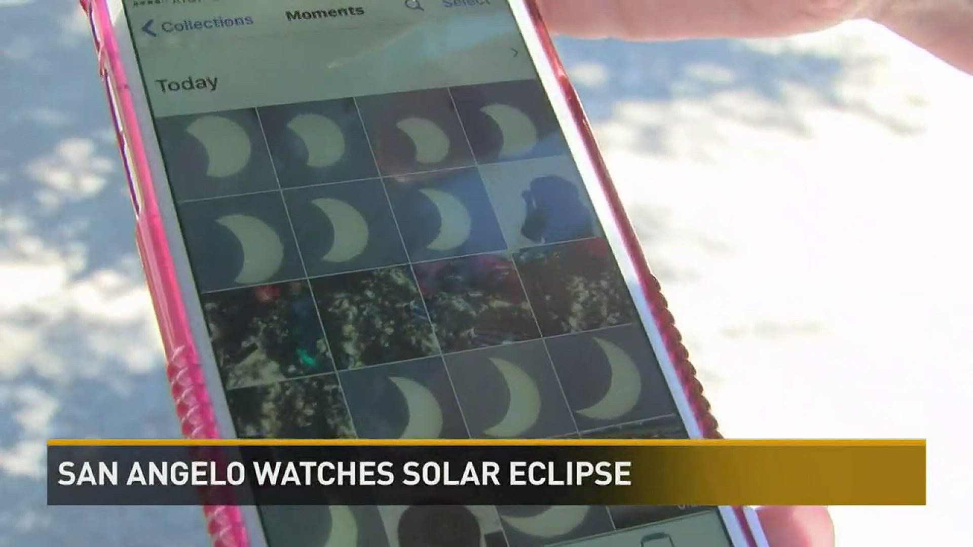 For the first time in 99 years a solar eclipse was seen coast to coast in America. Hundreds in San Angelo gathered to watch the sky as the 2017 great eclipse took center stage.