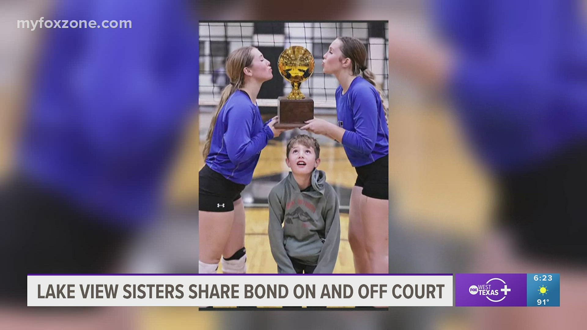 Emily and Laurie O’donnell are playing their hearts out on the court for what will be their last season together.