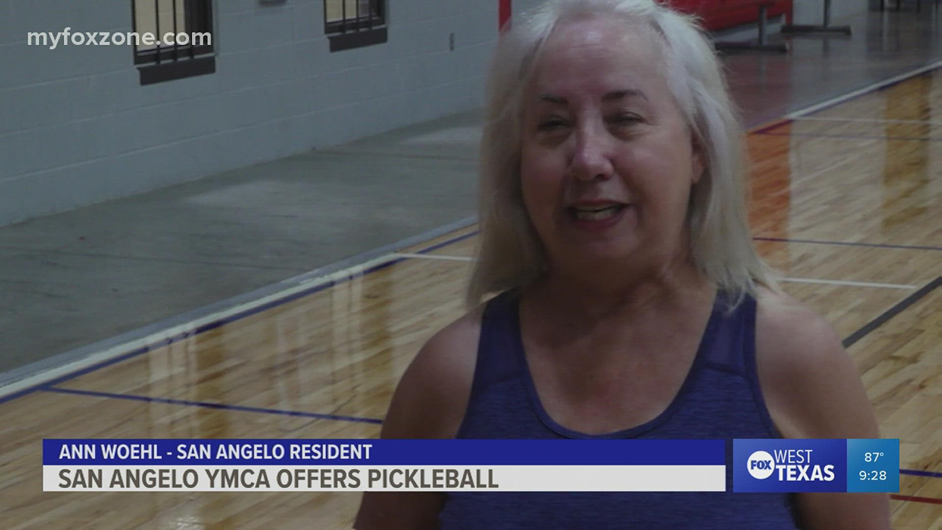San Angelo YMCA offers Pickleball.