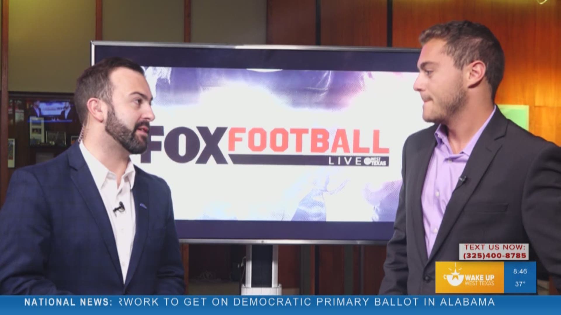 Tim O'Brien and Joe DeCarlo preview FOX Football Live's Game of the Week. The Christoval Cougars and the Eldorado Eagles.