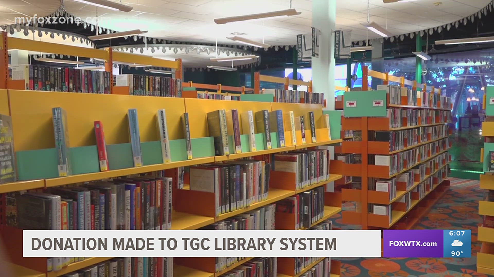 More money is coming to the Tom Green County Library System.