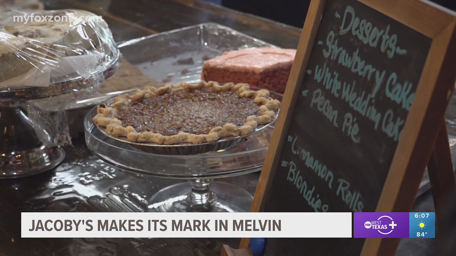 Jason Jacoby opened a feed store in Melvin, TX in the early 1980s. The restaurant now attached to the store serves beef he and his family have raised themselves.