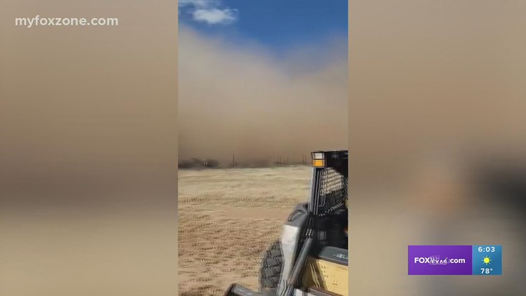 West Texas sees its first haboob of 2023.